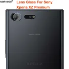 Прозрачная ультратонкая Защитная пленка для объектива задней камеры Sony Xperia XZ Premium  Dual 5,5 дюйма, закаленное стекло
