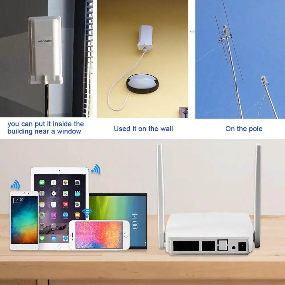 Yeacomm P10+ WIFI AP Access Point for YF-P11 Outdoor CPE Router | Компьютеры и офис