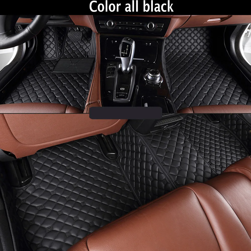 

Custom 100% fit car floor mats For BMW X3 E83 F25 PVC Leather car styling rugs carpet all weather waterproof liners