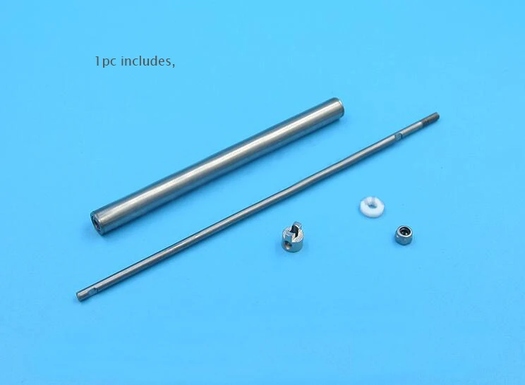 2 Sets RC Boat Shaft 3mm Drive Shaft+Shaft Sleeve with Bearings+Drive Dog+3mm PTFE Gasket+M3 Nut Spare Part for DIY Model | Игрушки и