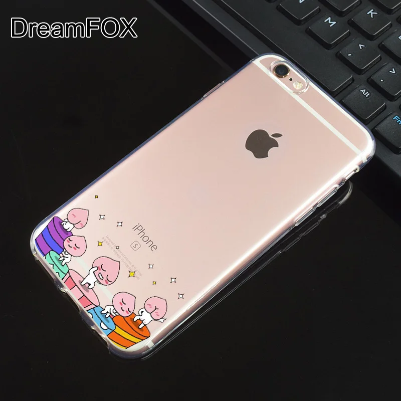 L052 друзья поп Корея Мультфильм Мягкий ТПУ силиконовый чехол для Apple iPhone 11 Pro X XR XS Max