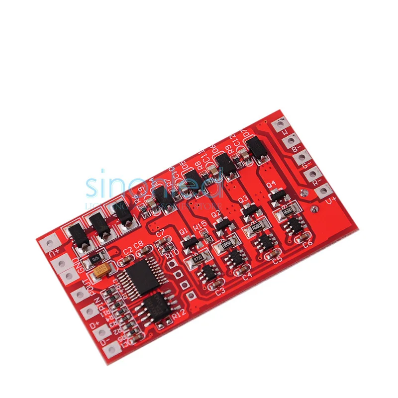 DM 1014 канала RGBW DMX постоянного тока декодер DC12 24V вход переменного 300ma * 4 канальный