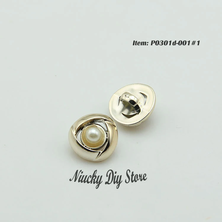 

11.5mm High-grade buttons sand gold at the end of the pearl shirt buttons and DIY accessories