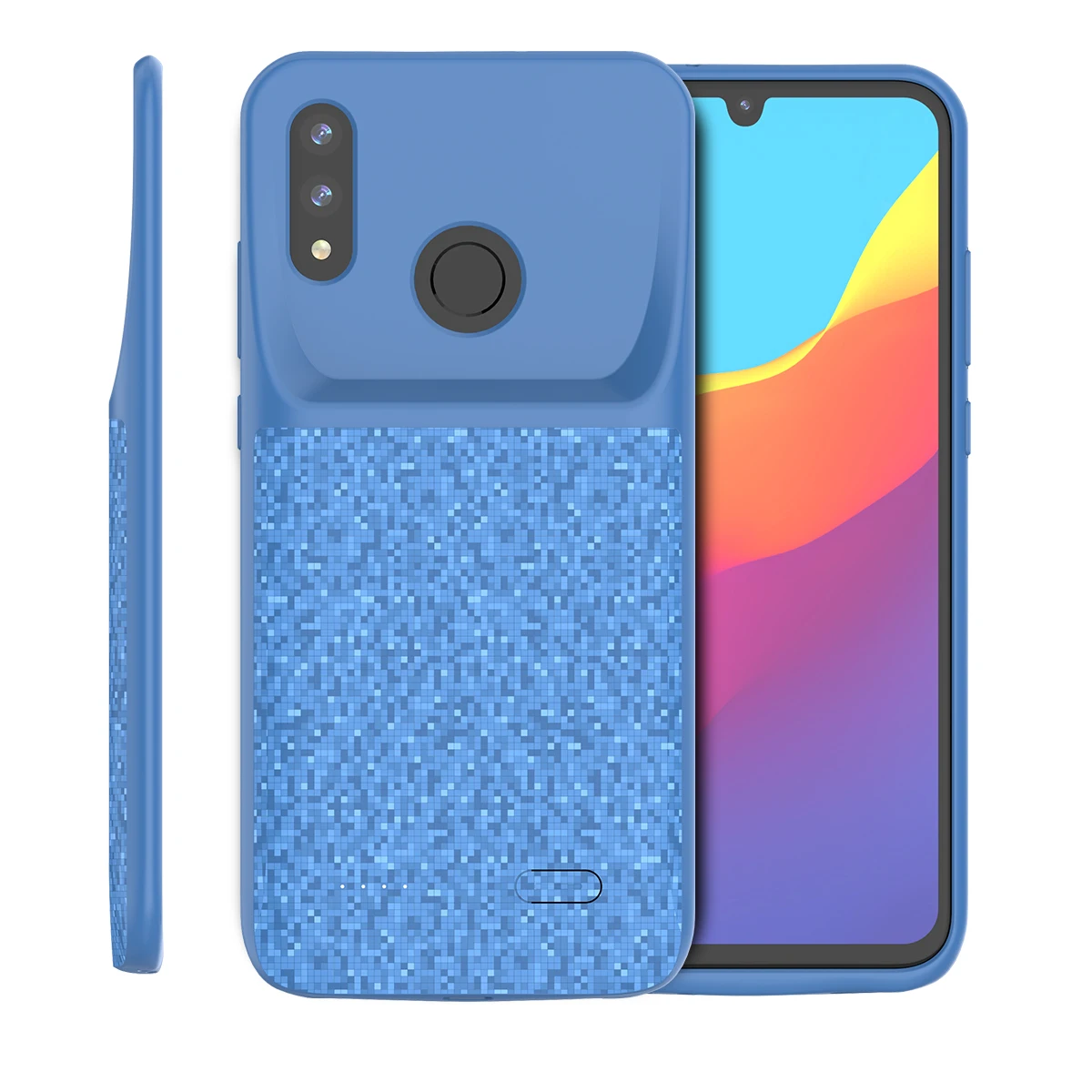 Для huawei Honor 10 Lite P Smart, чехол для зарядного устройства 4700 мАч, внешнее запасное зарядное устройство, внешний аккумулятор, зарядный чехол для телефона