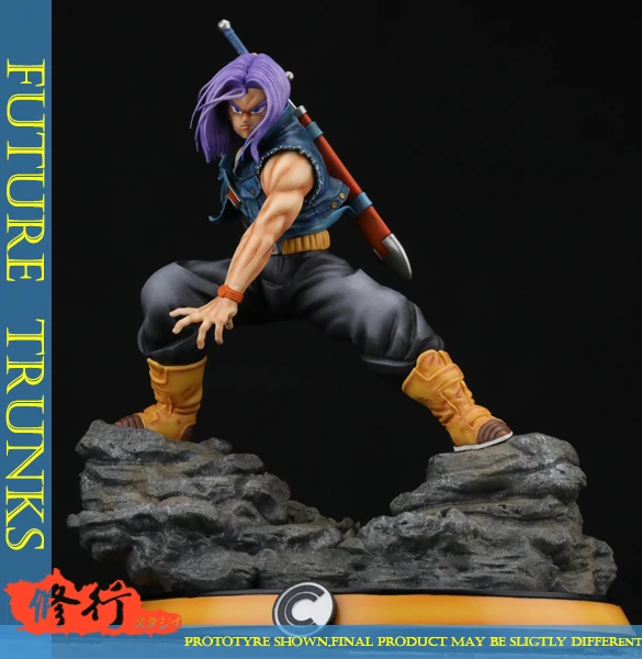 Комический клуб аниме Dragon Ball Z DJ future trunks gk резиновая фигурка героя игрушки