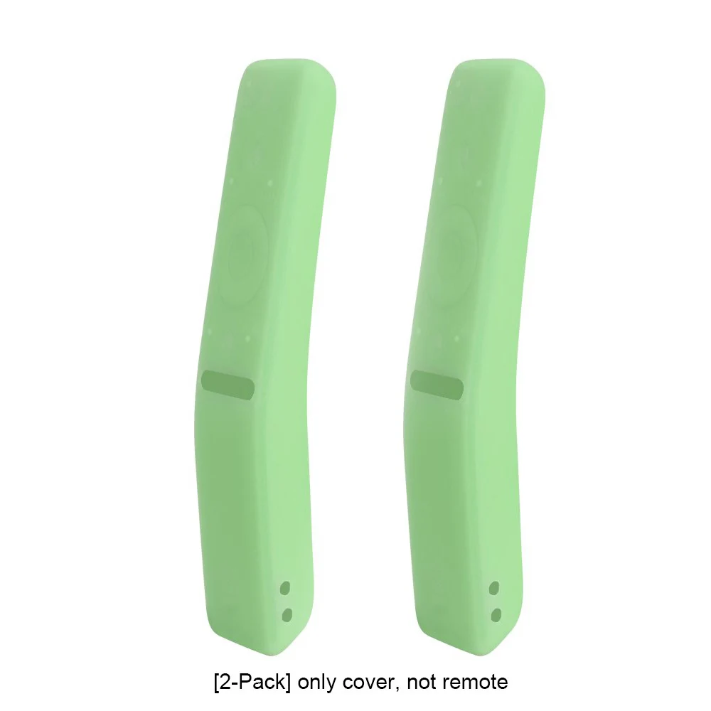 Чехол с пультом дистанционного управления для samsung bluetooth smart tv BN59-01241A 01242A 01260A 01259E 01266A SIKAI, полностью защитные силиконовые чехлы - Цвет: 2-pack green