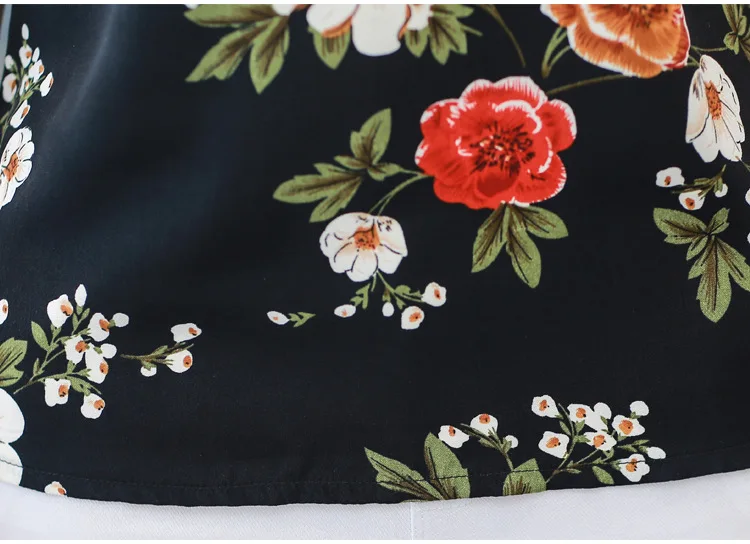 Blusas femininas новинка 2017 модная летняя шифоновая блузка женские топы на пуговицах с