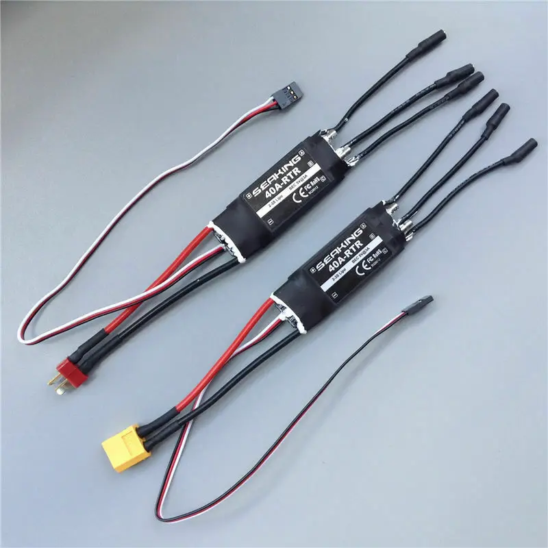 Hobbywing Seaking 40A с водяным охлаждением ESC двухсторонний регулятор скорости для RC Marine |