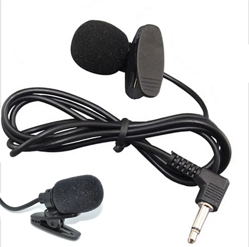 3.5mm Stereo Jack Plug Mono Car Audio Microphone Pc Mic With 1m Cable Mini Wired External Free Shipping | Автомобили и мотоциклы
