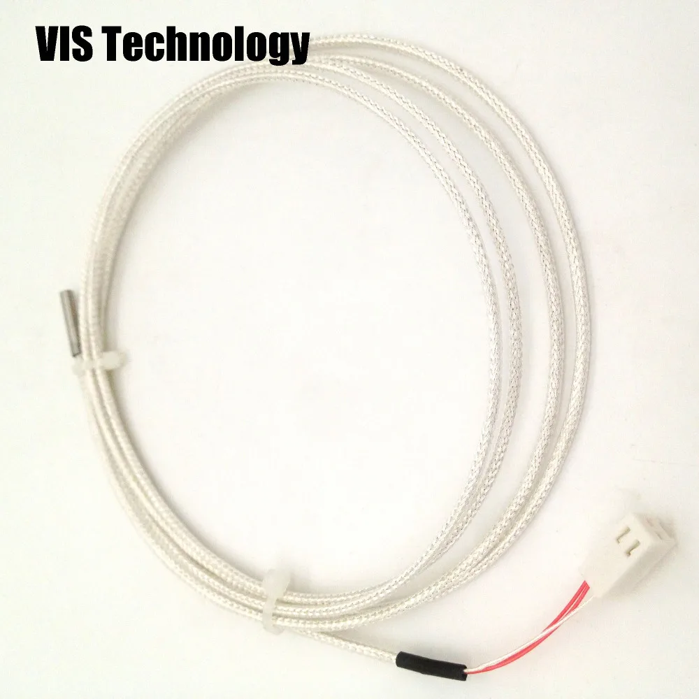 3D Ultimaker2 UM2 PT100 датчик термостойкости M3 * 15*1500 мм температуры Hotend 2 провода и 2510