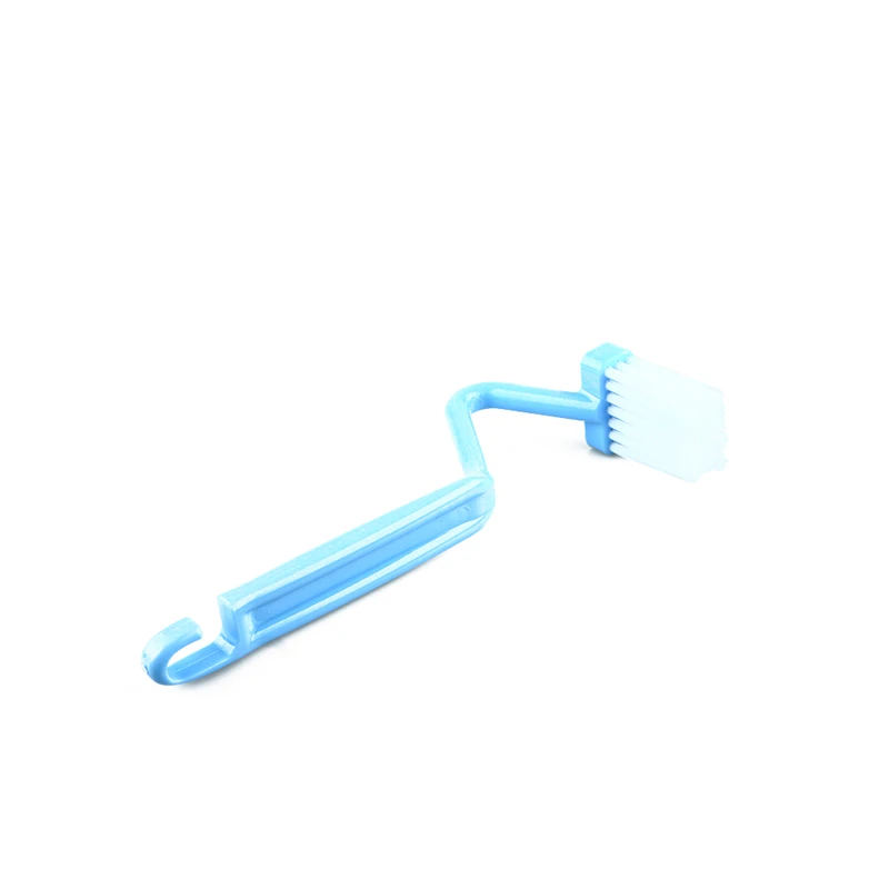 NZBZ. Summer Hot Selling 1 Pcs Bright Color Home Shower Room Portable Toilet Brush Bathroom Scrubber V-type Bent Cleaner | Обустройство