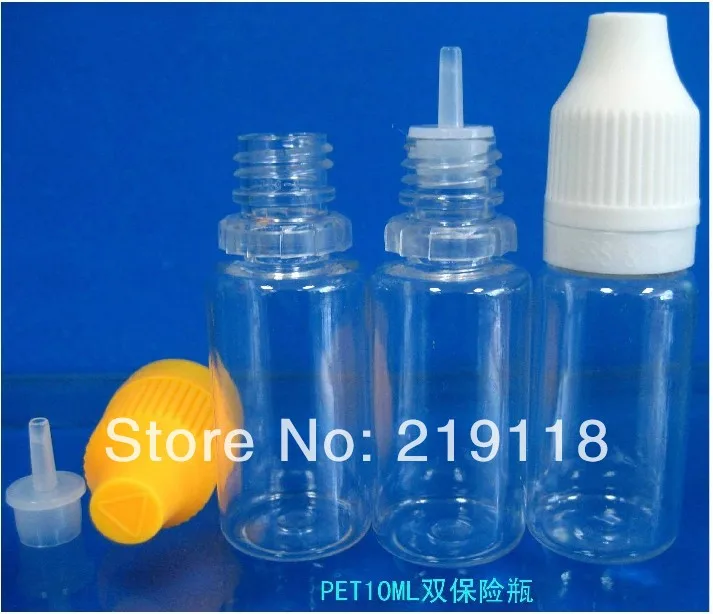 

FREE Shipping e cigarette Dropper With tamper evident caps and Child Proof Safe Caps PET e Liquid Bottles 30ml