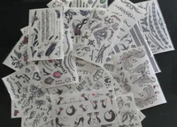 body art temporary tattoos stickers 100pcs mixed styles 9 5cm17cm for your beauty