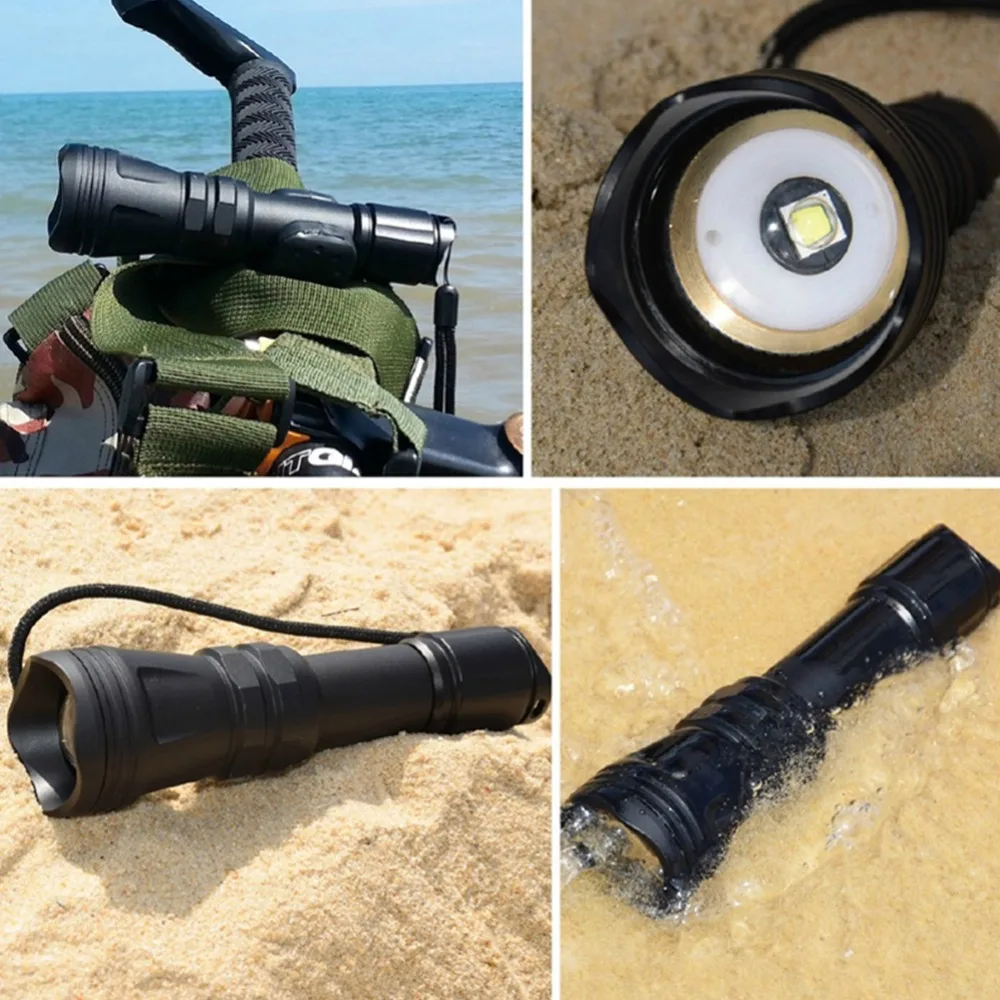 Asafee B168 Ночная охота фонарик Масштабируемые Водонепроницаемый Cree XM L2 U4 светодио