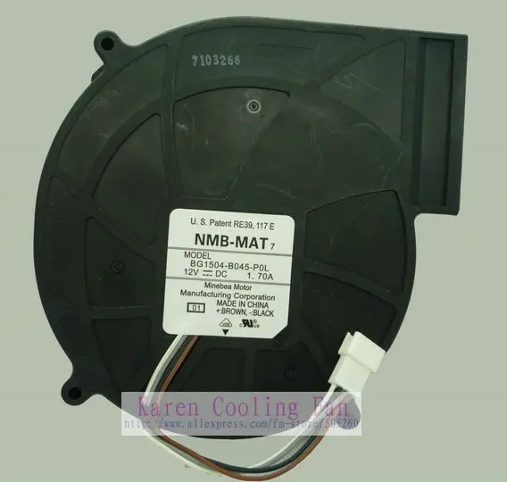 

New ORIGINAL NMB BG1504-B045-POL 14.5 CM 15038 12 V 1.7 A DLP big screen fan ,cooling fan BG1504-B045-P0L
