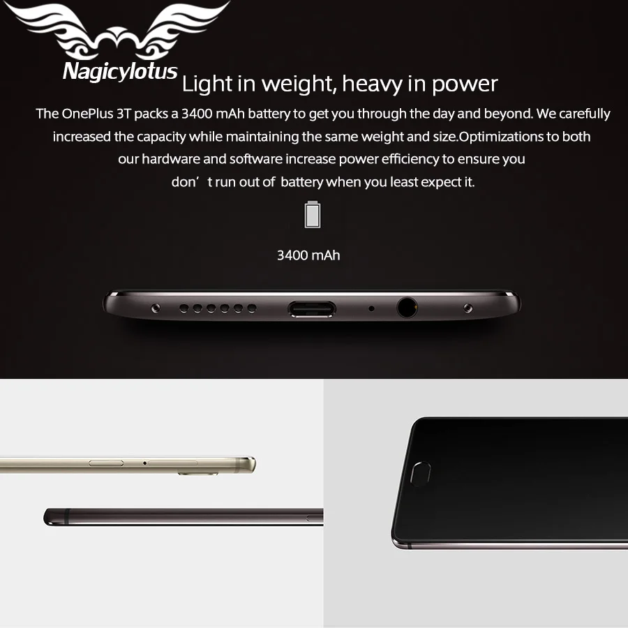 Фирменная Новинка EU версия OnePlus 3T A3003 6 ГБ 64 ГБ, сеть 4G LTE, мобильный телефон, 5," Snapdragon 821 16MP NFC Android 6 ГБ 128 Гб Смартфон