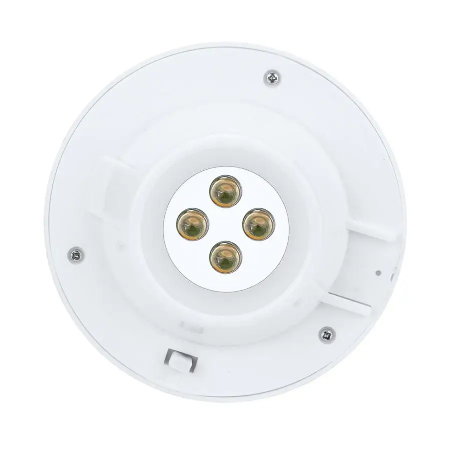 Энергосберегающий Новый 4 светодиодный солнечный водосточный свет теплый белый