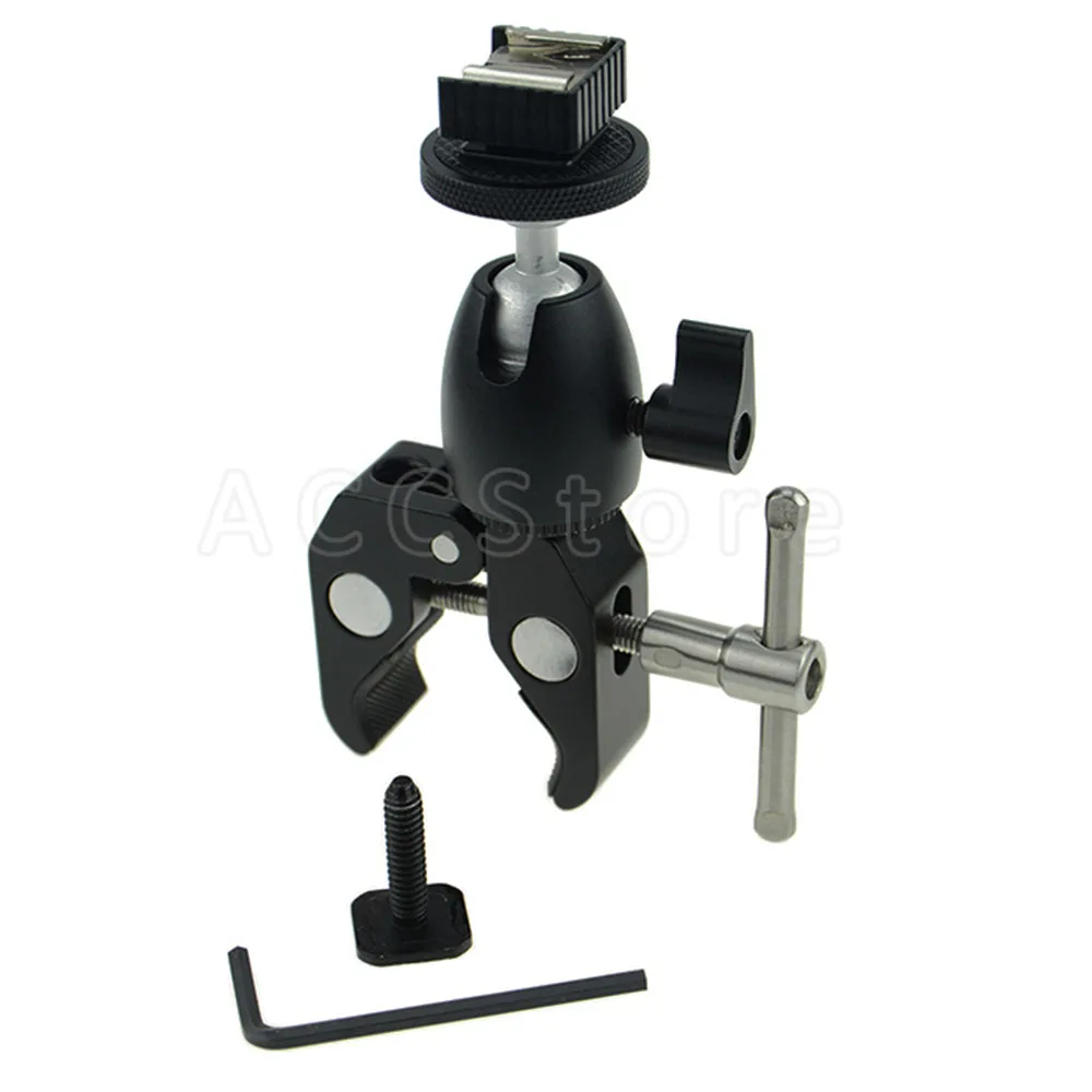 Супер зажимное крепление большой адаптер для горячего башмака с горячим