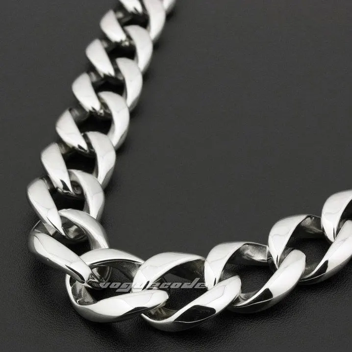 Модное ожерелье Rocker для собак цепочка из нержавеющей стали 316L Роскошные