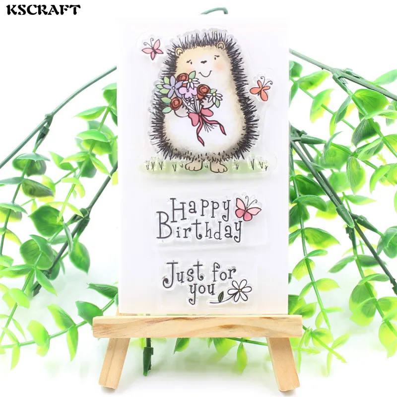 Прозрачные силиконовые штампы KSCRAFT для скрапбукинга/изготовления карт/украшения