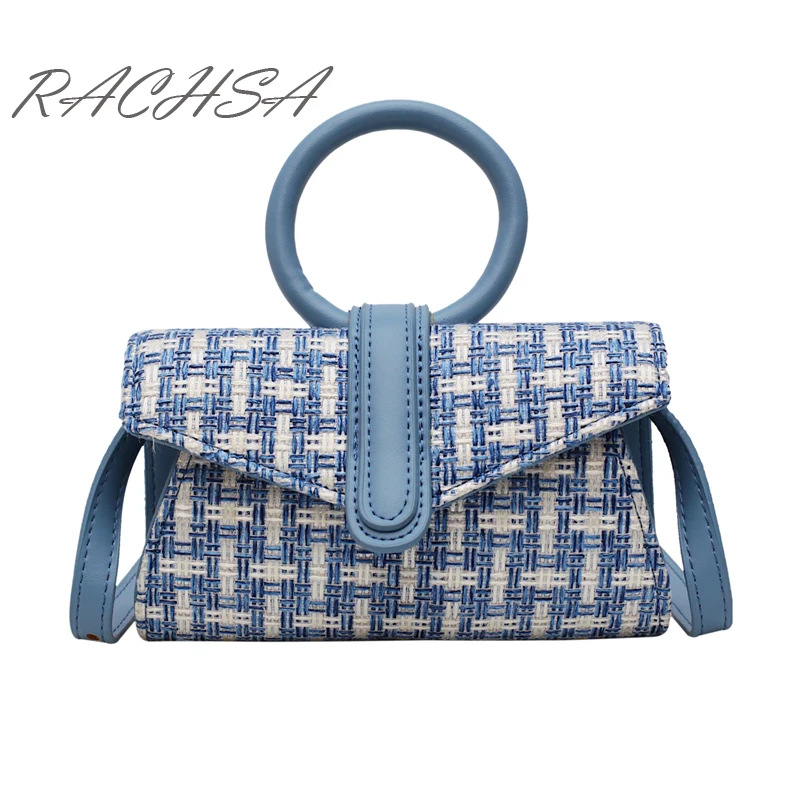 Сумки через плечо для женщин 2019 летняя новая простая Соломенная пляжная сумка