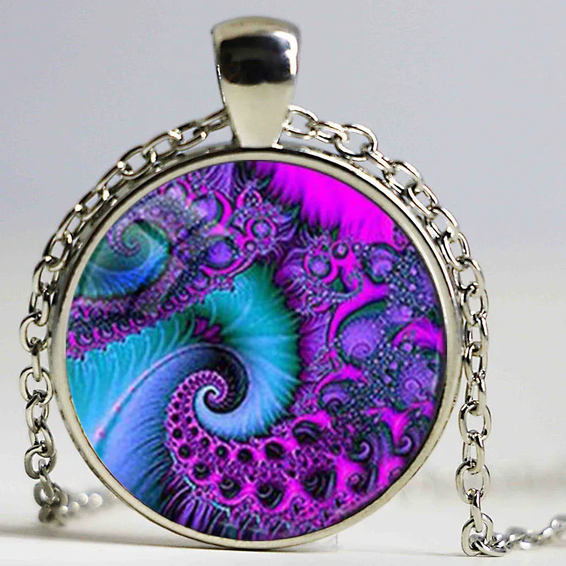 Оптовая продажа фото ожерелье кулон цветок жизни чакры Сакральная Геометрия