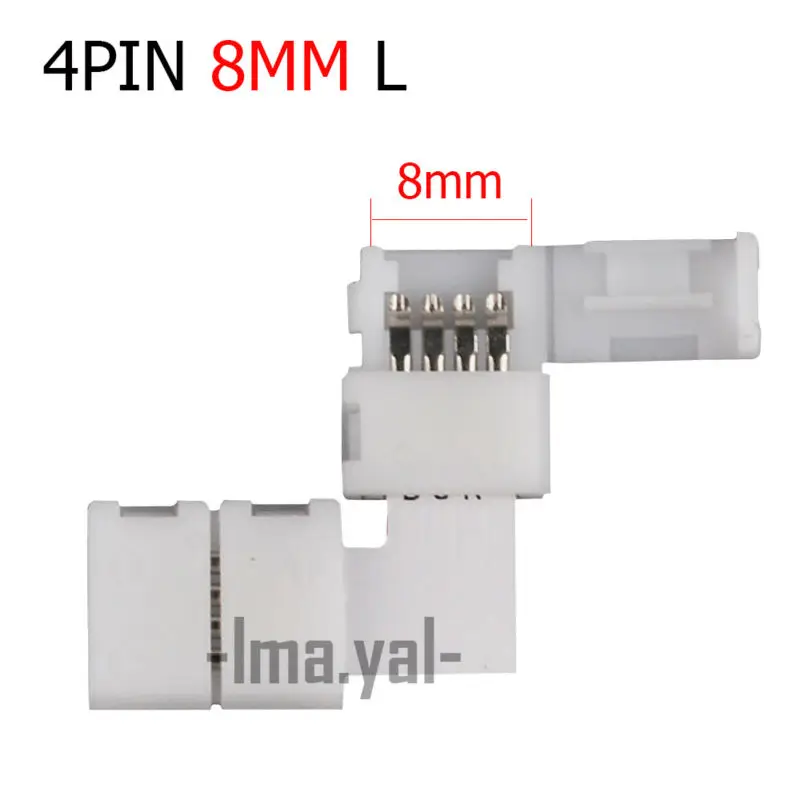 5 шт./лот rgb ws2812 sigle цвет 3528 5050 светодиодные ленты Разъем 2pin 4pin 10 мм 8 L Форма