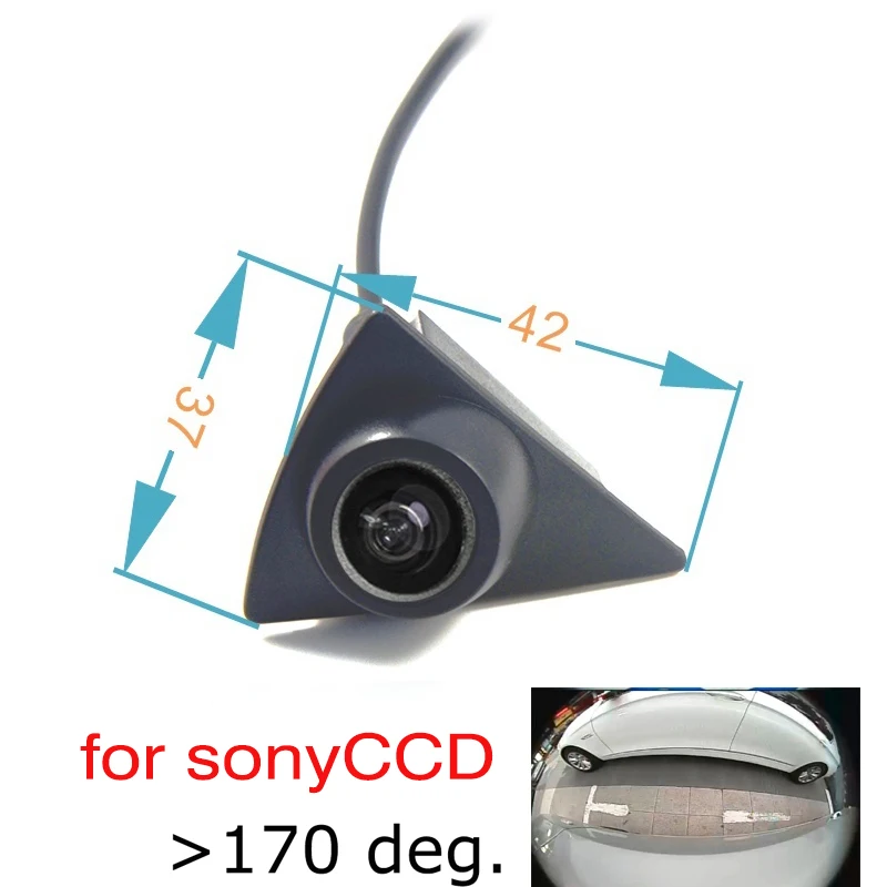 8063sonyccd 180deg CCD Автомобильная камера с логотипом для VW Tiguan PASSAT MAGOTAN Lavida Sagitar, передняя эмблема с логотипом - Название цвета: 8063sonyccd 180deg