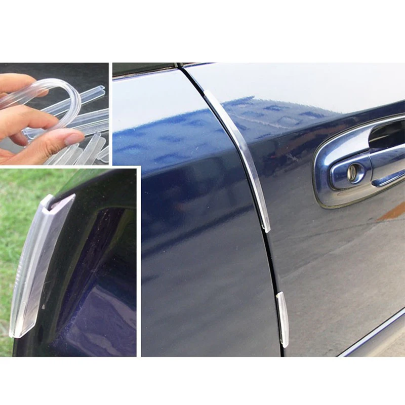 8 шт./упак. прозрачная защита машинной двери полосы Анти-Царапины защитные