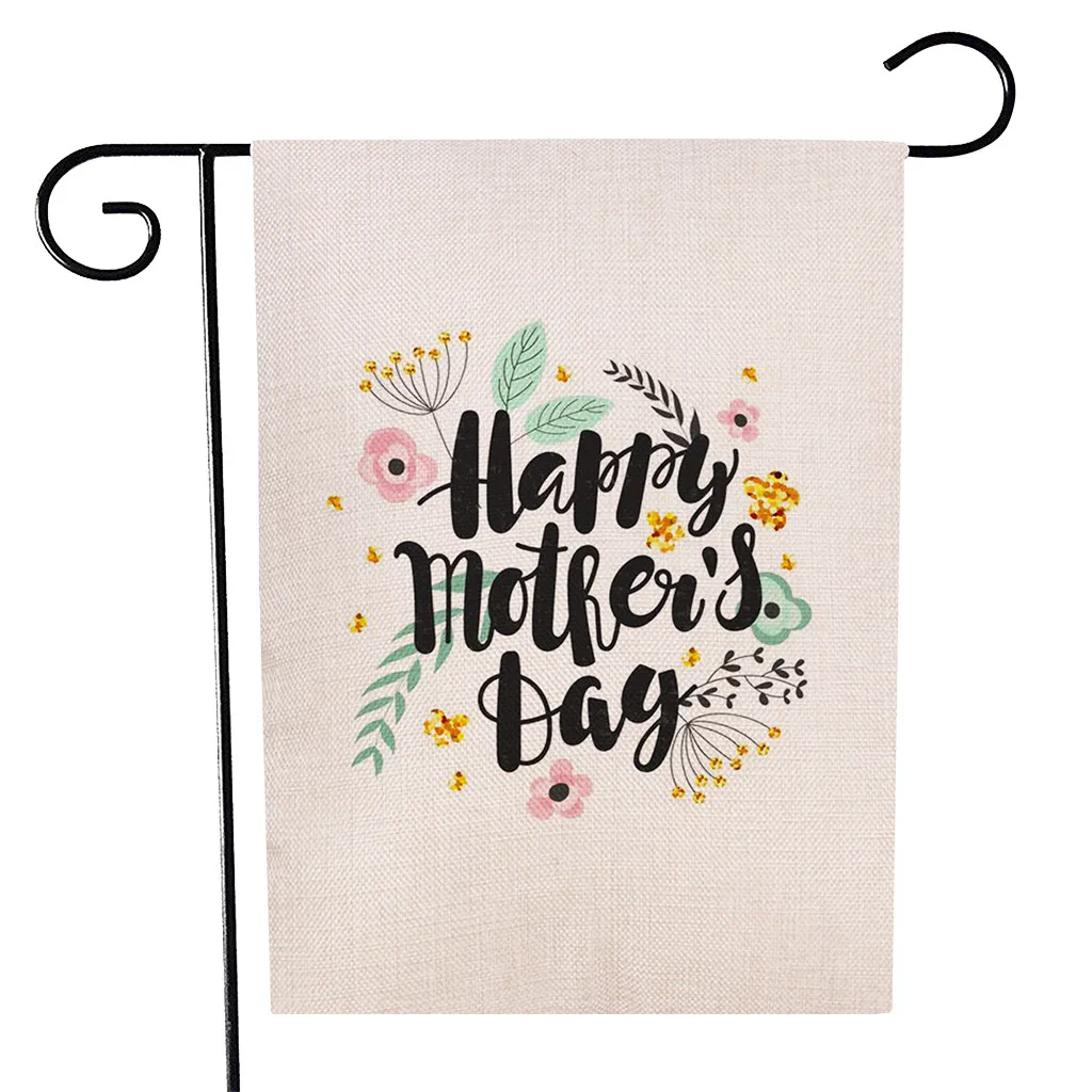 Фотофлаг на день матери картины с животными открытые флаги двора украшение для