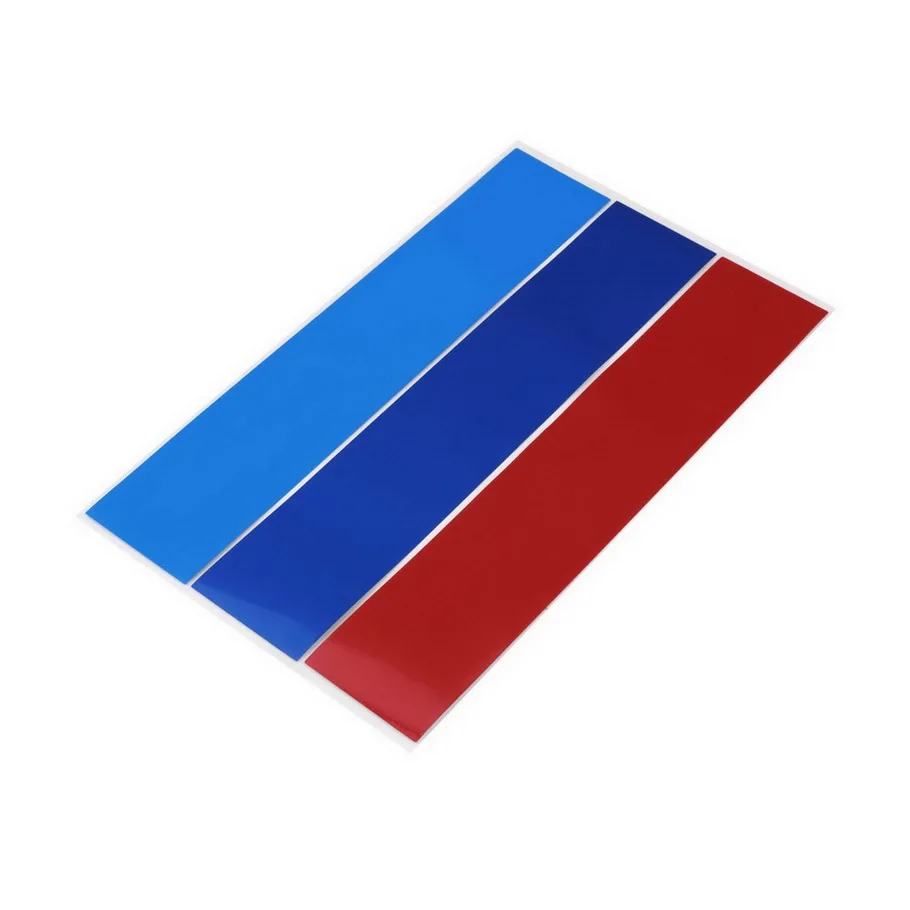 2016 Высокое Качество Решетка 3 Цвет Полосы Винил Наклейка Для BMW M3 M5 E36 E46 E60 E90 E92|decal