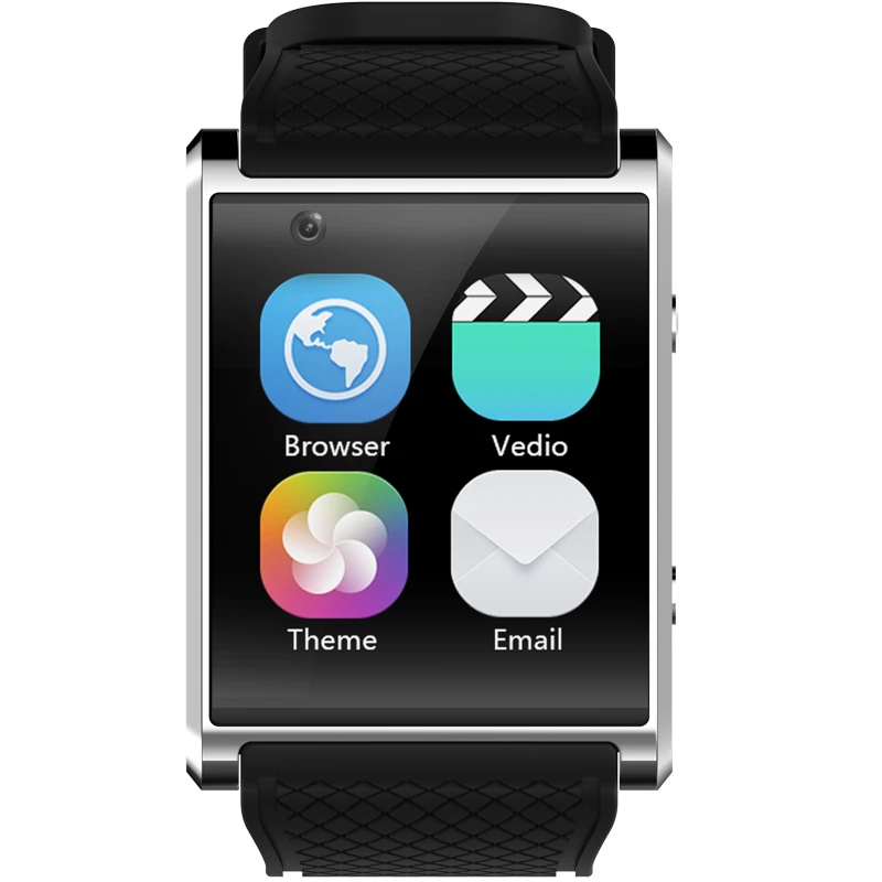 os Android 5.1 Smart Watch Smartwatch MTK6580 With Pedometer Camera 5.0M 3G WIFI GPS Positioning SOS Card Movement | Электроника