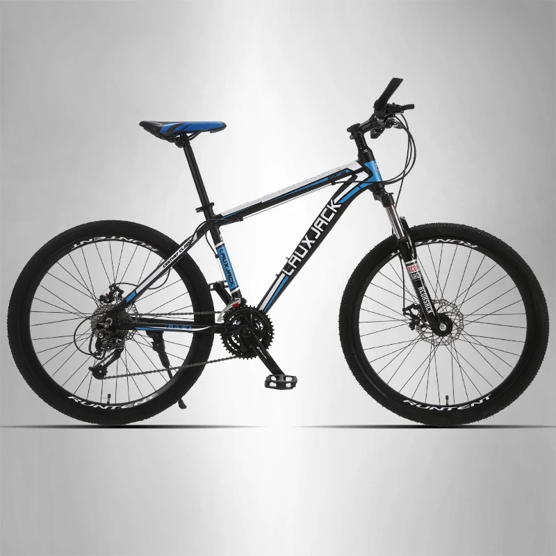 Lauxjack горный велосипед алюминиевая рама 24/27 скорость Shimano механические дисковые