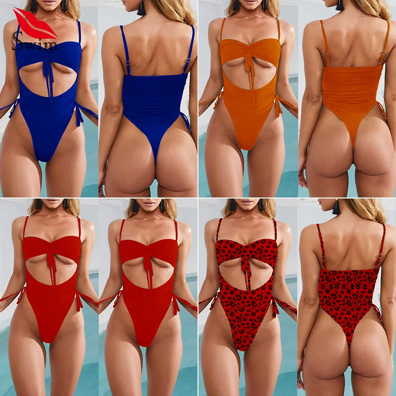 Женский купальник бикини с леопардовым принтом 7 видов цветов Trikinis сексуальный