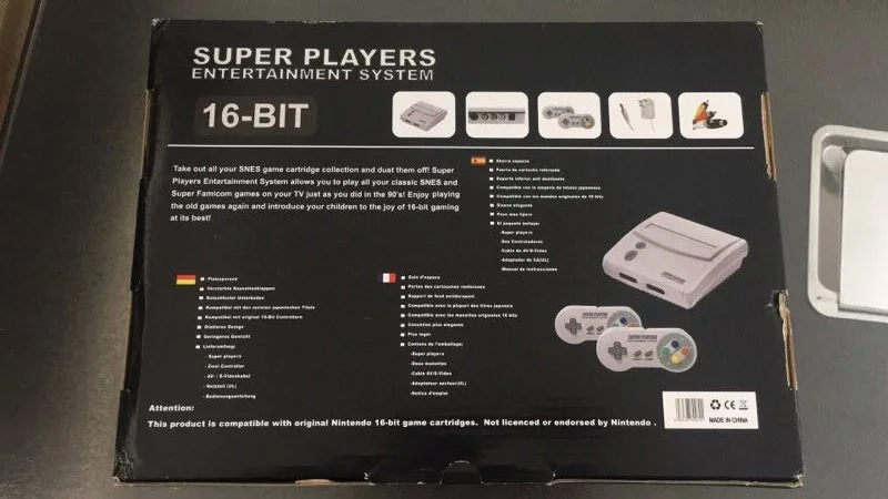 ТВ видео Игровая приставка для S-n-e-s 16 бит игры с 101 в 1 SNES игровой картридж(24 игры может экономии заряда аккумулятора