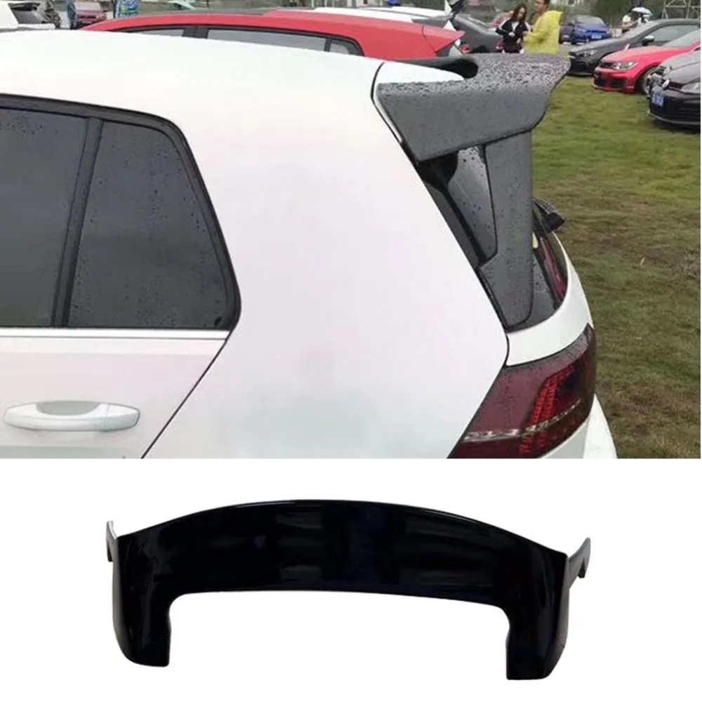 ABS Gloss Black Rear Wing Side Spoiler Lip for Volkswagen Golf 7 MK7 2014-2017 | Автомобили и мотоциклы