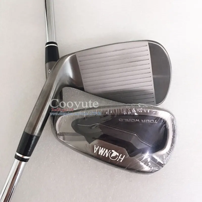Новые клюшки для гольфа HONMA TW737P 4 910 мягкие железные черные R или S стальные набор