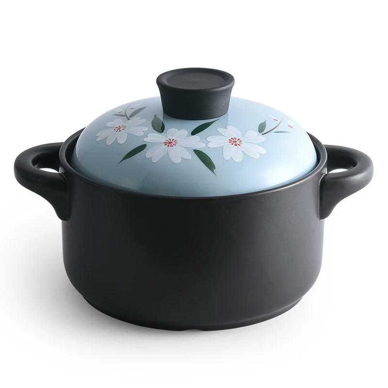 Эмалированные керамические кастрюли для супа в японском стиле кастрюля тушения