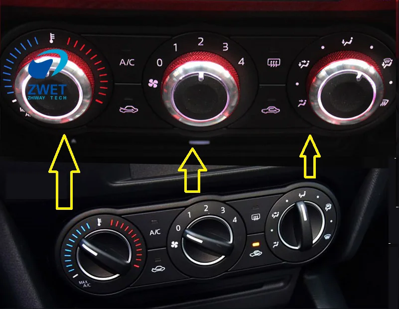 Автомобиль для Mazda 3 Кондиционер контроллер переключения ручек для
