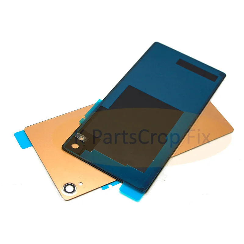Для Sony Xperia Z3 D6603 D6653 Задняя крышка батареи задняя дверь корпус стеклянный чехол