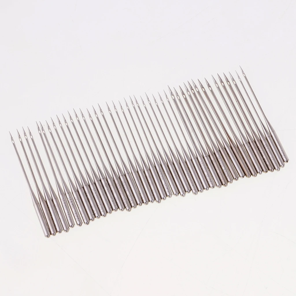 40 шт швейная машина иглы для дома Threading Размер 60/8 65/9 70/10 75/11|Швейные инструменты и