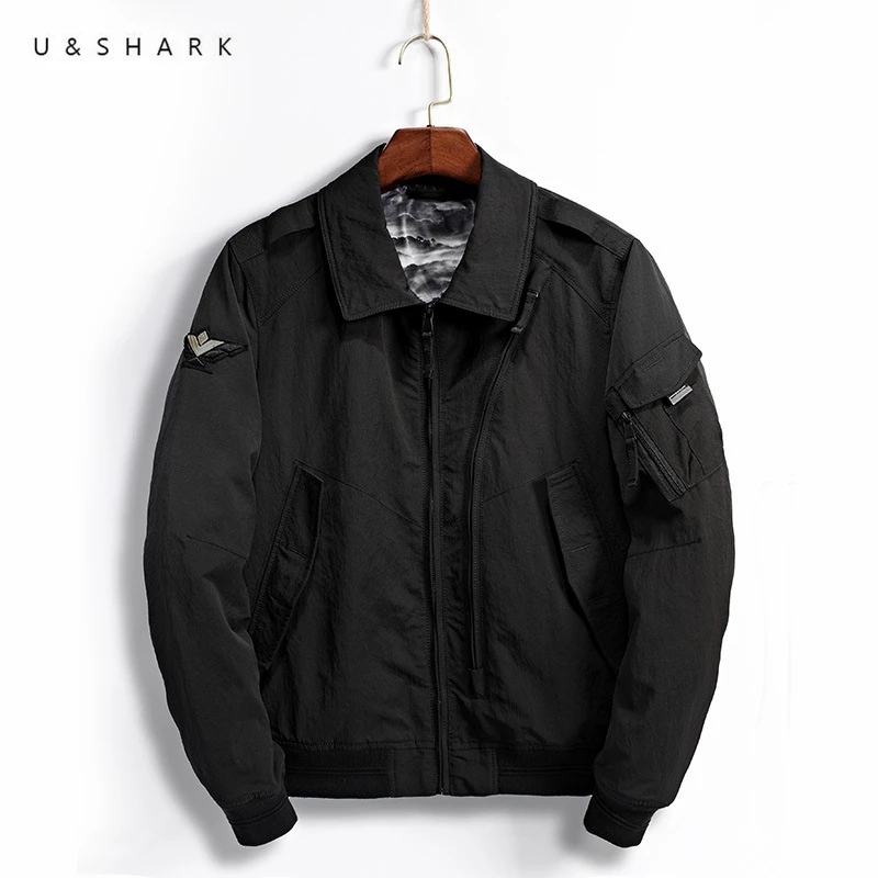 U &amp SHARK/Новая Осенняя военная куртка Мужская брендовая одежда тактическая