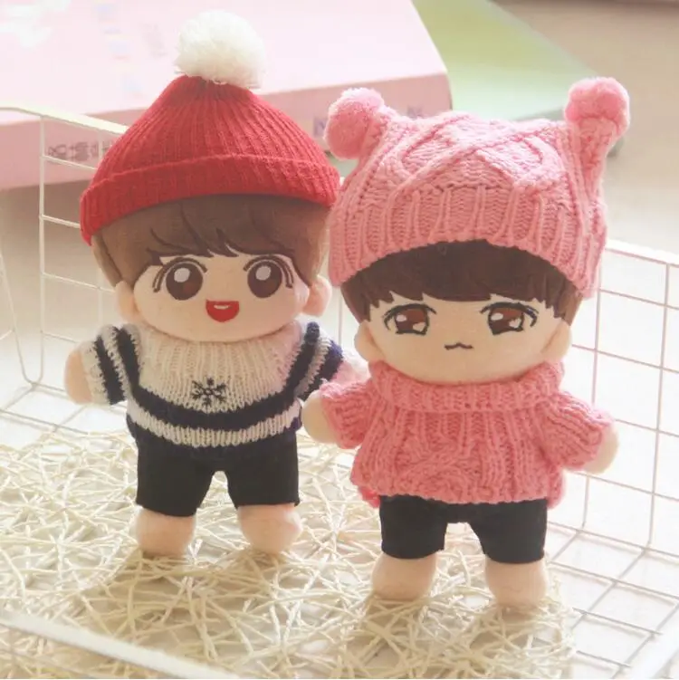 22 см плюшевые куклы новые Kpop Мальчики Vapp Подушка такой же плюшевый задник кукла