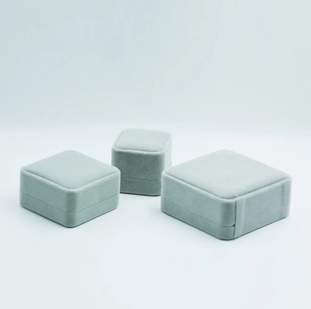 Высококачественные подарочные коробки из фланелевой ткани шкатулки для