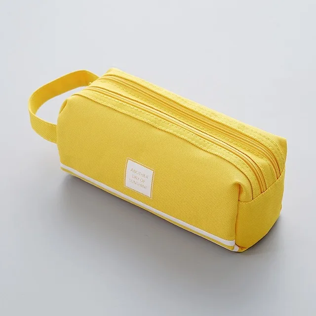 Чехол для карандашей trousse scolaire pink ferace cartuchera para lapices school etui kawaii холст большой емкости kalem kutusu newme box - Цвет: D