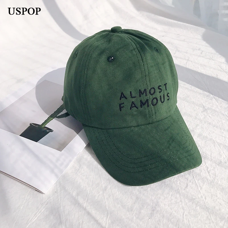 USPOP 2019 новые бейсбольные кепки для женщин и мужчин хлопок Письмо Вышивка