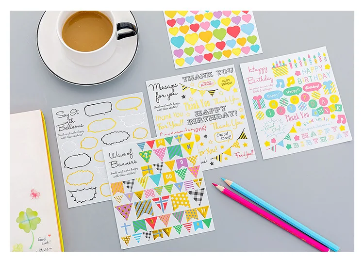 Милая Золотая звезда бумажная наклейка s Bullet Journal Kawaii ручная работа декоративная Скрапбукинг спасибо с днем рождения наклейка канцелярские товары
