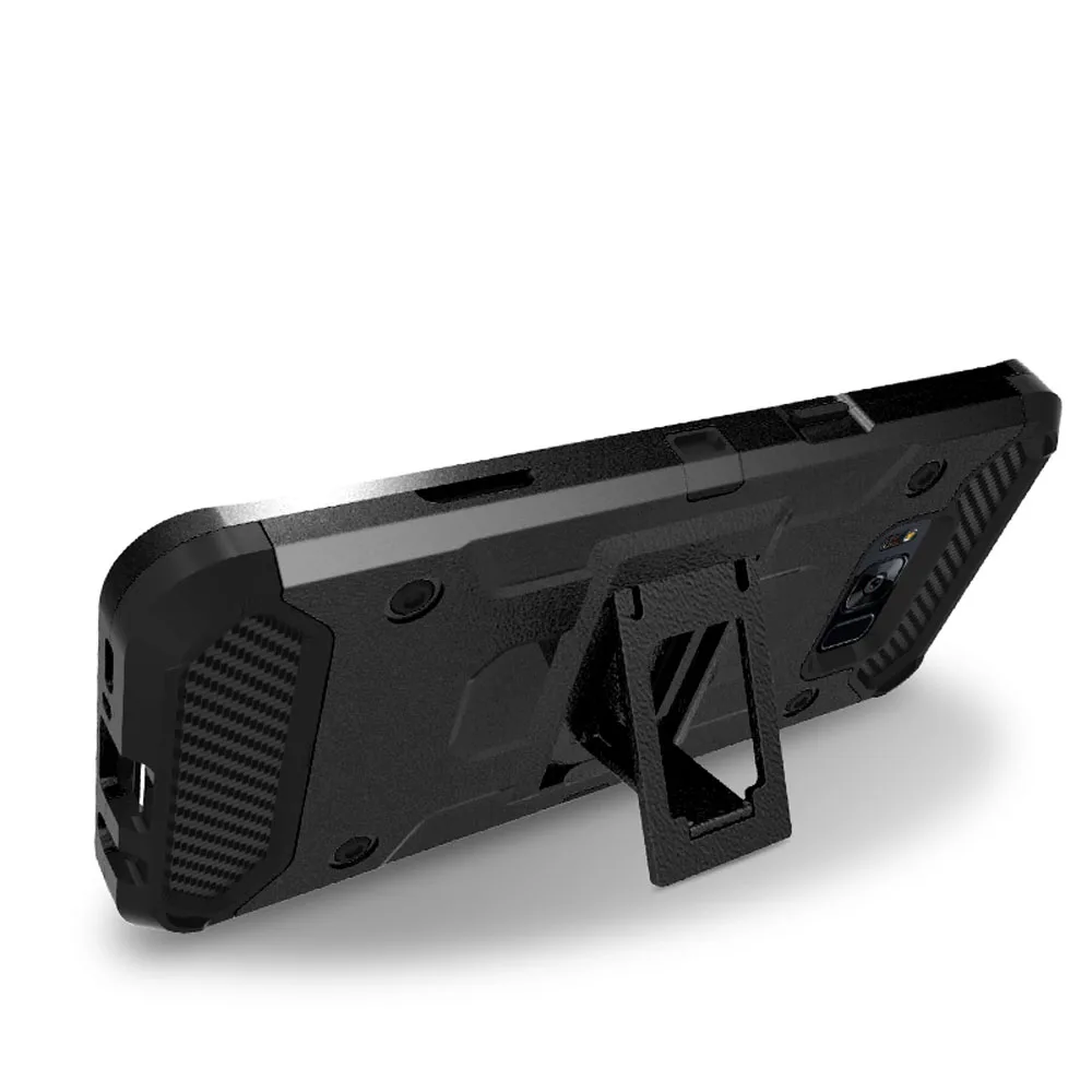 Чехол для Galaxy S8/Plus сверхпрочный чехол с подставкой и зажимом на ремне