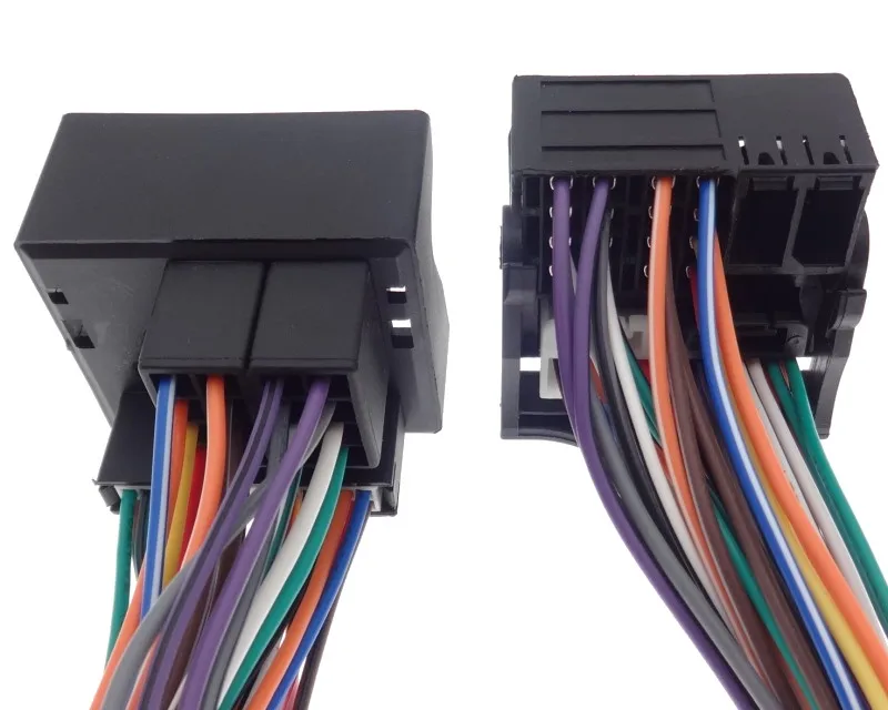Большинство Quadlock удлинитель 40-контактный разъем аудио кабель адаптер жидкость для AUDI SK. Официальная