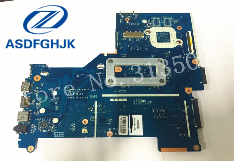 Laptop Motherboard 801860-501 FOR HP 15-R LA-B972P DDR3L SR23Z i3-5010U Integrated 100% Test ok | Компьютеры и офис